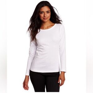 Duofold by Champion Originals Thermals-Women’s LS White Top Size XL NIB